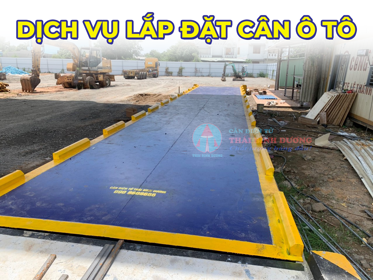 Dịch vụ lắp đặt cân ô tô 